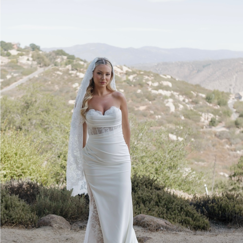 Evie Young “Grey” Wedding Dress